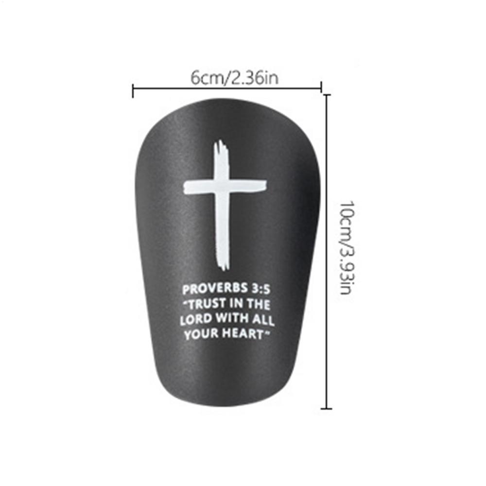 

1 Pair Christian Shin Guards with Bible Verse Soccer Football Protective Pads for Adults & Youth, Inspirational Sports Gear