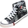 Herrskor i canvas, Hip-hop Denim Höga Snörskor, Street Skateboardskor, Plusstorlek Herrskor Tenis Masculino