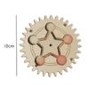 DIY Busy Board Montessori Educational Toys Animal Slide Zipper Numeric Letter Cloud Wood Chip Graphic Pairing Wooden Parts Gifts