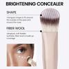 Under Eye Concealer Makeup Brush Triangle Foundation Brush for Liquid Cream Blending Concealing Cosmetic Makeup Tools
