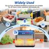 2Pcs Air Fryer Silicone Liner with Handle Reusable Silicone Air Fryer Tray Rectangular Air Fryer Silicone Pot Heat Resistant Air