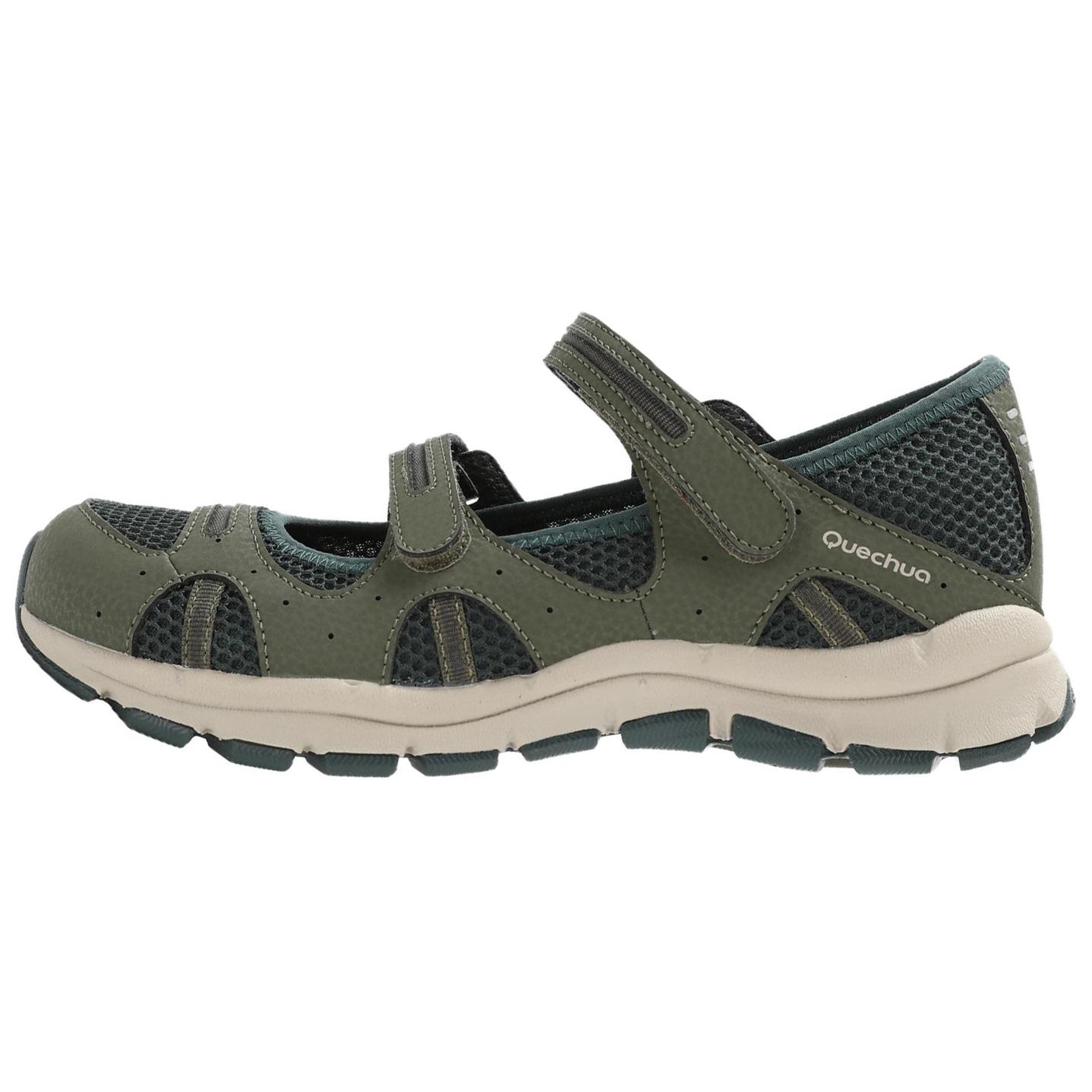 

DECATHLON Cushioned Slip Resistant Abrasion Resistant Low Top Trekking Shoes Women s Green 37 зелёный