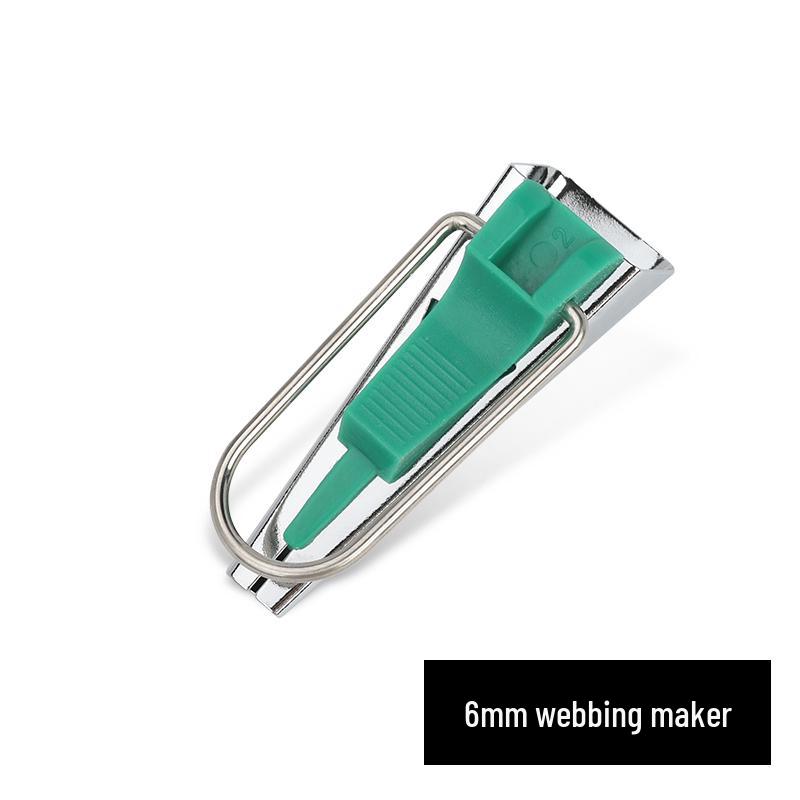 Bias Tape Maker Kit: DIY Quilting & Binding Tool Set (6-50mm)