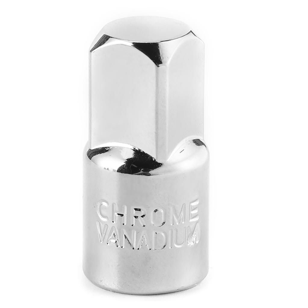 4pcs 1Celsius4in 3Celsius8in 1Celsius2in Electric Wrench Sleeve Adapter Converter     Steel Drive Socket Joint(Black )