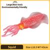 Sea animals Octopus Reef Squid Plaything Figurine Polymer Material Miniature Figure - Fun Learning-Enhancing Play Plaything for Boys, Girls & Kids