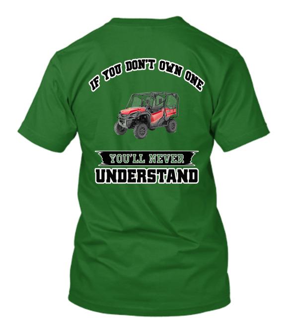 Honda Mens and Womens Tshirt Honda Pioneer 1000 Riders Summer Motorcycle Tee Racing Shortsleeved Spring Cycling Offroad Top