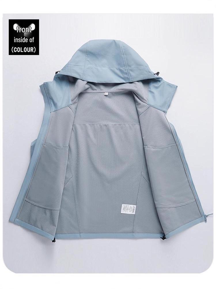 Men's Autumn Hooded Windbreaker: Korean Style, Versatile, Handsome, Youthful Workwear.