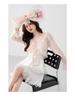 Women's Lightweight Lace-Up Sun Protection Jacket with Ruffle Shawl