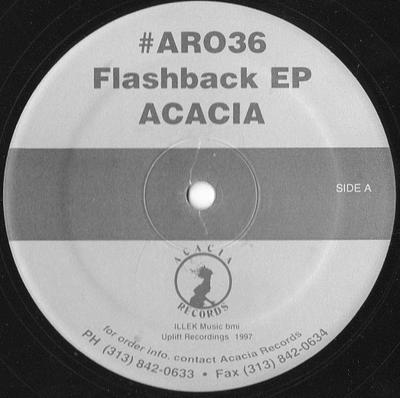 12-Zoll Schallplatte KELLI HAND - Flashback EP AR036 Acacia Records 1997 US Dance & Electronica Gebraucht