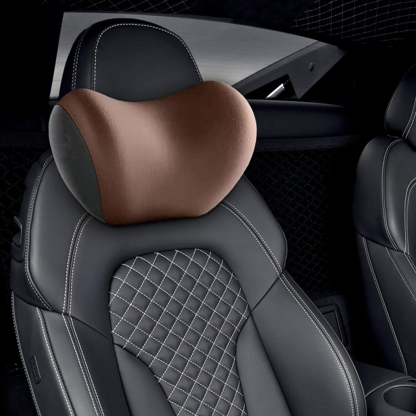 

Подушка для автомобиля Подушка для шеи Профессиональные аксессуары Подголовник Поясничная поддержка 26x12x18cm_Headrest