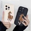 Chinese Zodiac Horse Cattle Shockproof Phone Case for Xiaomi Redmi Note 14/13/12/11/10 Pro/Plus Raised Camera Protection Cover