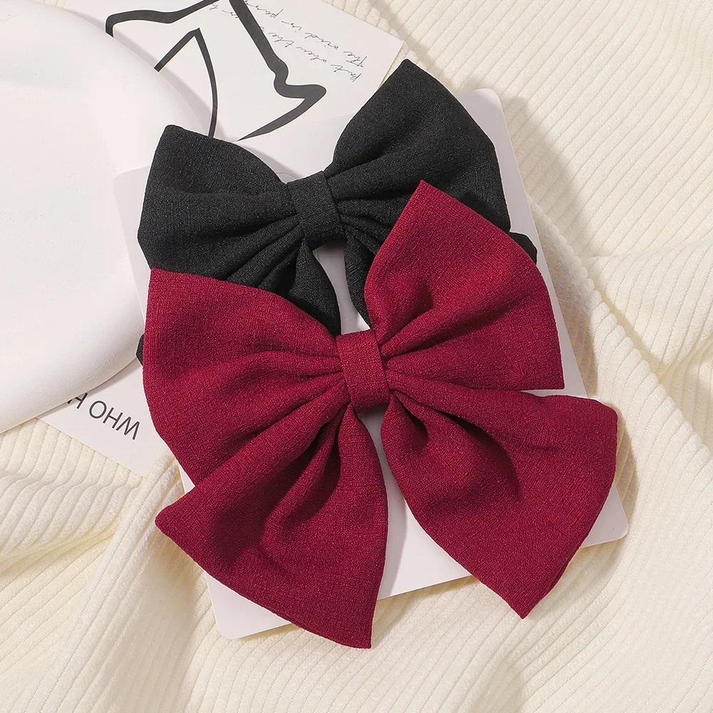 RAINBOW BOWS 2PCS/Lot Grosgrain Ribbon Hair Bows Boutique Hair Clip for Girls Hairgrips New Headwear Kids Hair Accessories Gift