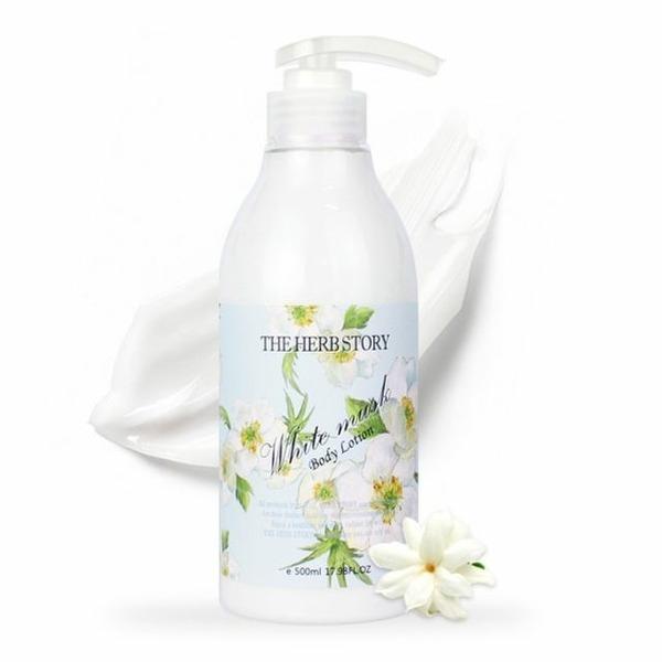 White Musk Aroma Body Lotion 500ml (W90E40C)