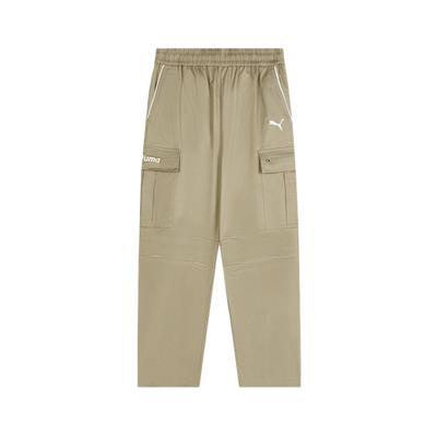 Casual Knitted Straight Leg Elastic Cargo Pants Kids Bottoms 950556-01