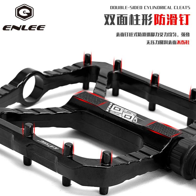 Aluminum Alloy Bicycle Pedals With DU Bushing Bearings Mountain Bike Cycling Accessories
