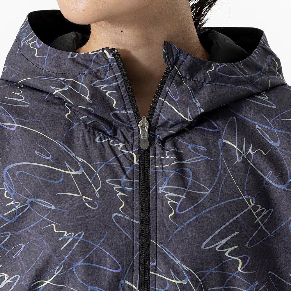 Mizuno Breath Thermo Training Warmer and Size S Jacket, Moisture-Wicking Heat-Generating, 32MEA831, Black,