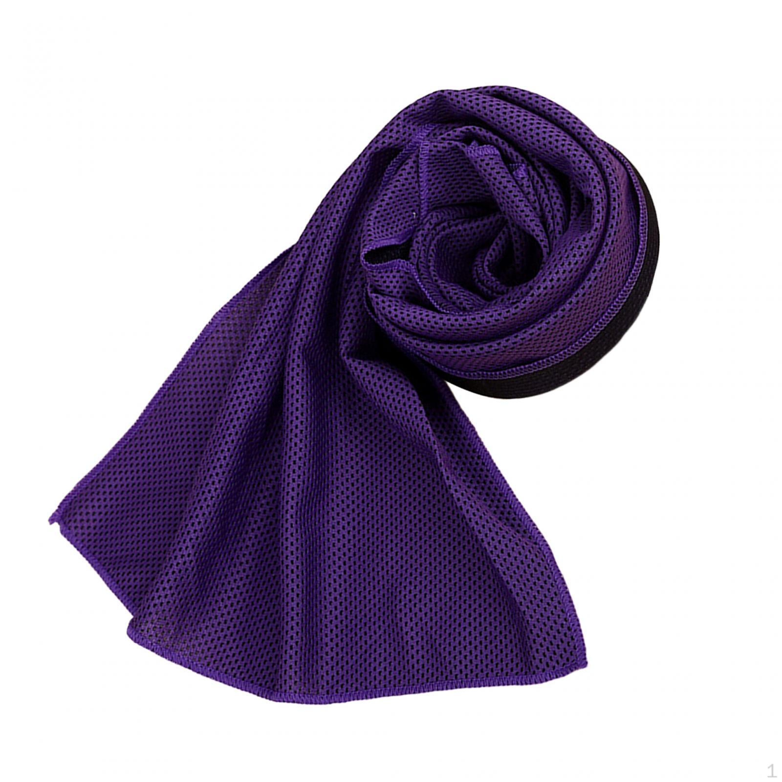 

Охлаждающее обертывание: Идеальное полотенце для активного отдыха на свежем воздухе violet