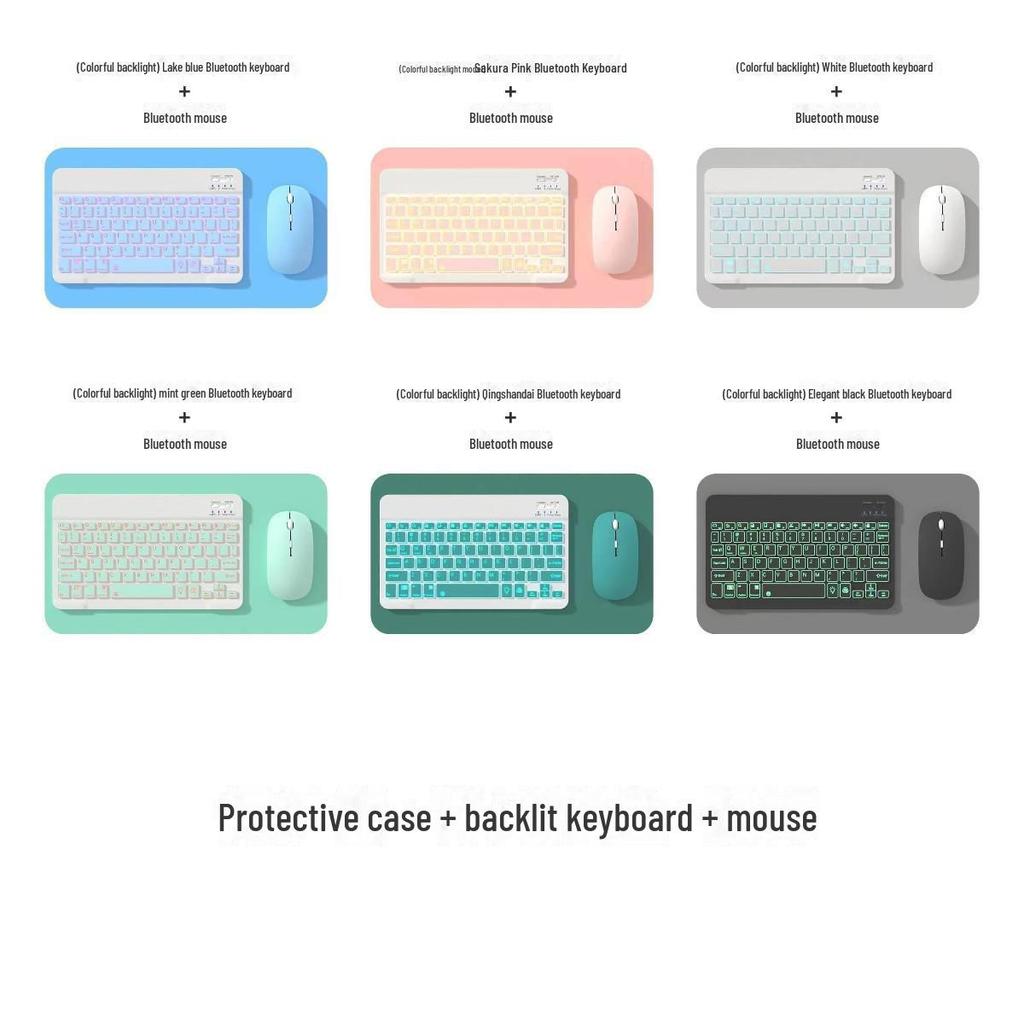 11.5 Inch Bluetooth Keyboard Protective Case for Realme Pad 2 (Cangjie Traditional Chinese)