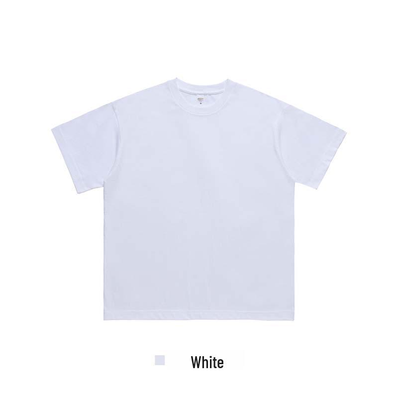 300G Oversized Heavyweight US Crew Neck Short Sleeve Pure Cotton T-Shirt