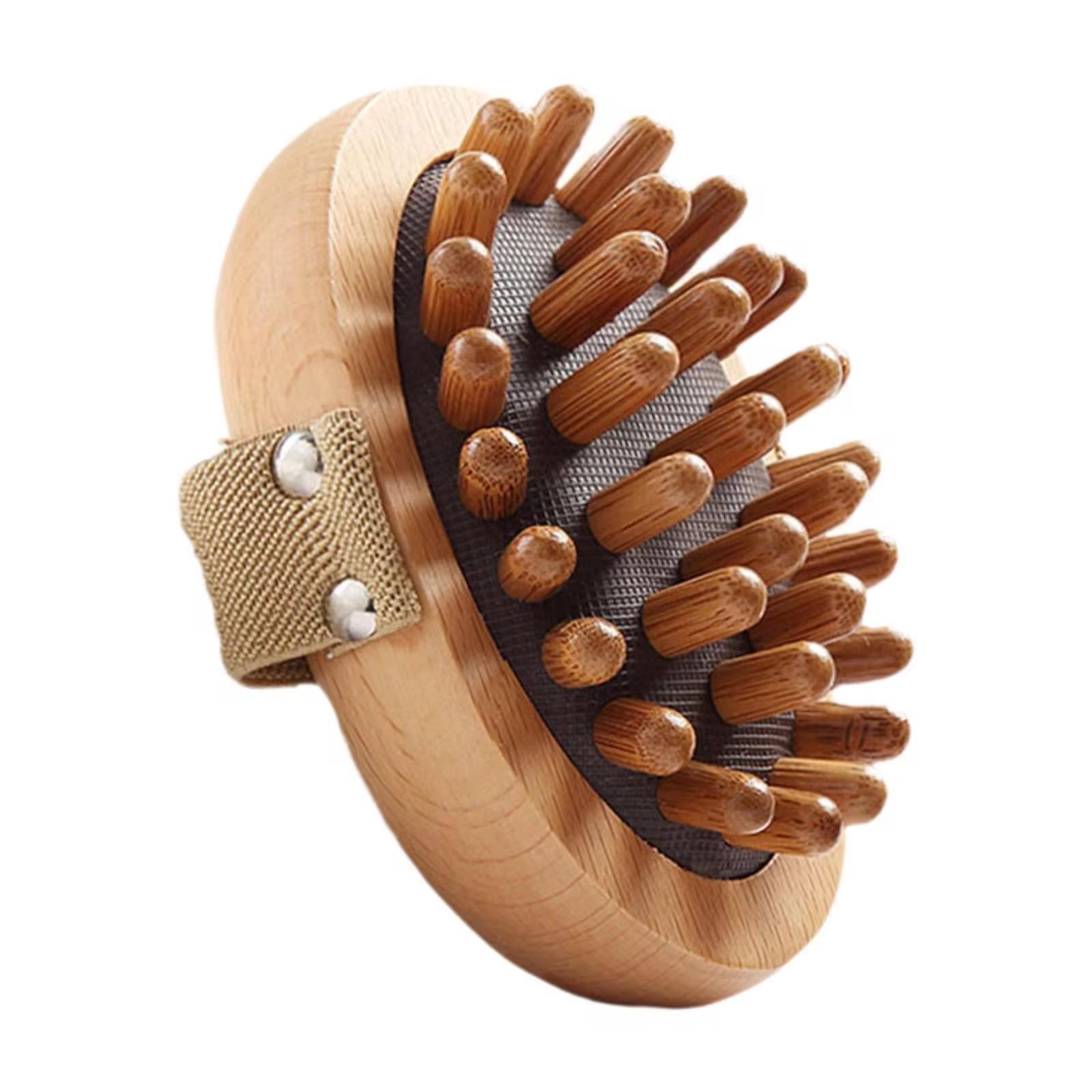

1pcs Body Masssage Scalp Wooden Neck Head Massager Meridian Brush Air Bag Relaxable Massage Comb Tool Masajeador Gofts Guasha