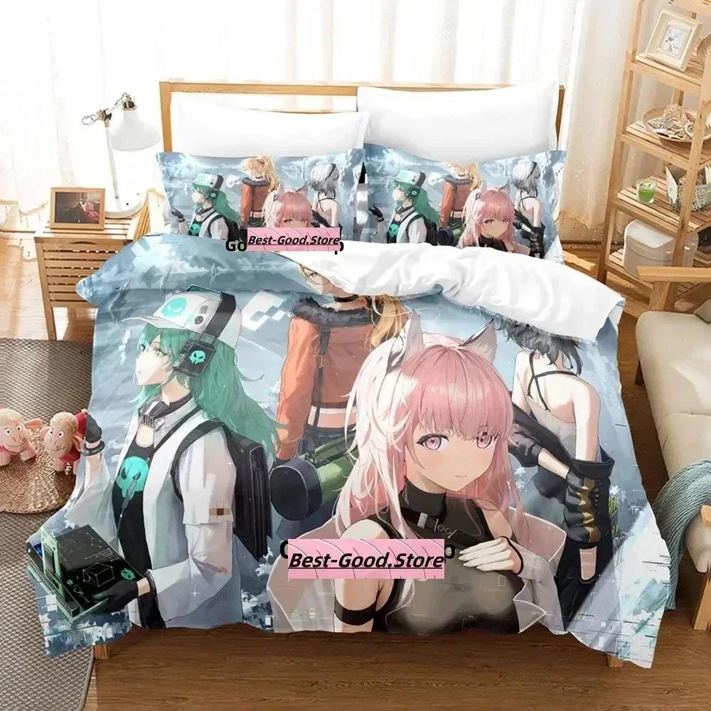 Girls Frontline Project Neural Cloud Комплект постельного белья Пододеяльник Полный Queen King Размер Наволочка Постельное Белье С Рисунком Для Взрослых Детской Спальни