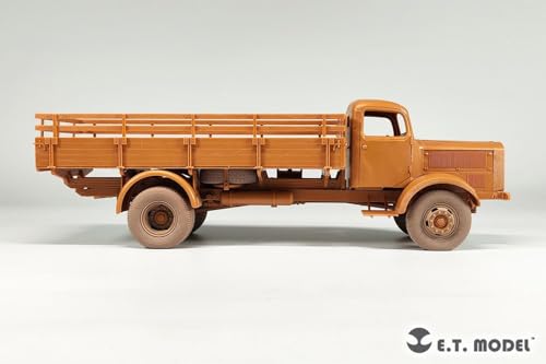 ET Model 1/35 WWII German L4500A Cargo Truck with Weight-Deforming Tire Set (for Zvezda 3596) Plastic Model Parts P35-160 (Military Vehicle)