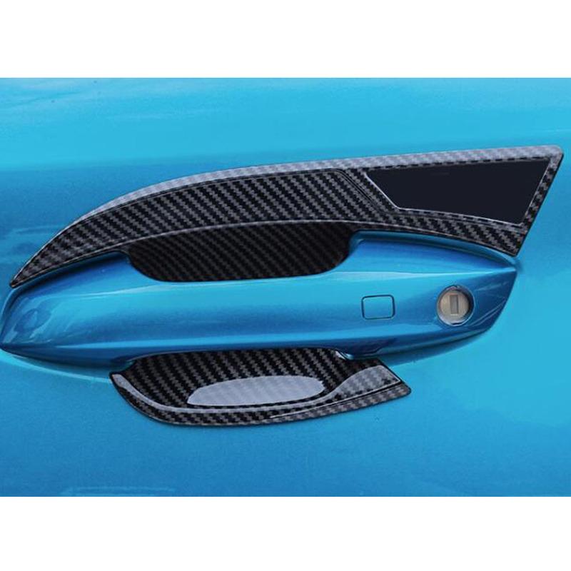 For BYD ATTO3/Yuan Plus 2024 ABS Plastic Door Handle Bowl Cover Armrest Handrail Frame Trim Auto Exterior Accessories