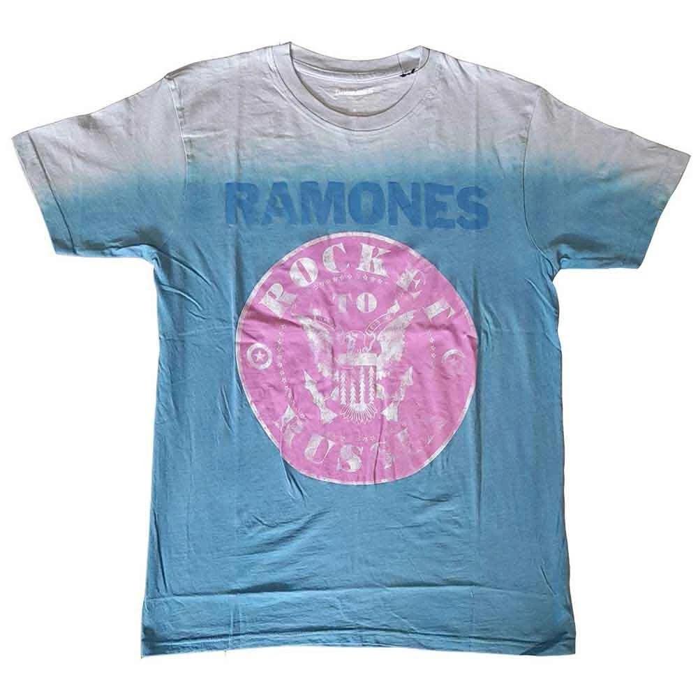 Унисекс футболка Ramones: Ракета в Россию (Коллекция стирки) (Средняя) S