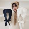 Winter Daily Mink Cat A Chin Strap Earmuffs Hat