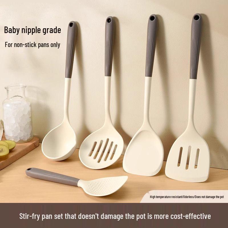 Silicone Oil-Separator Soup Spoon for Kitchen Use