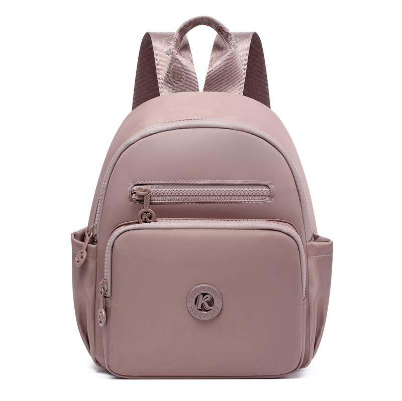 Mini Zaino da Donna Leggero in Nylon Piccolo Zaino Giornaliero con Tasche Multiple per Viaggio Lavoro