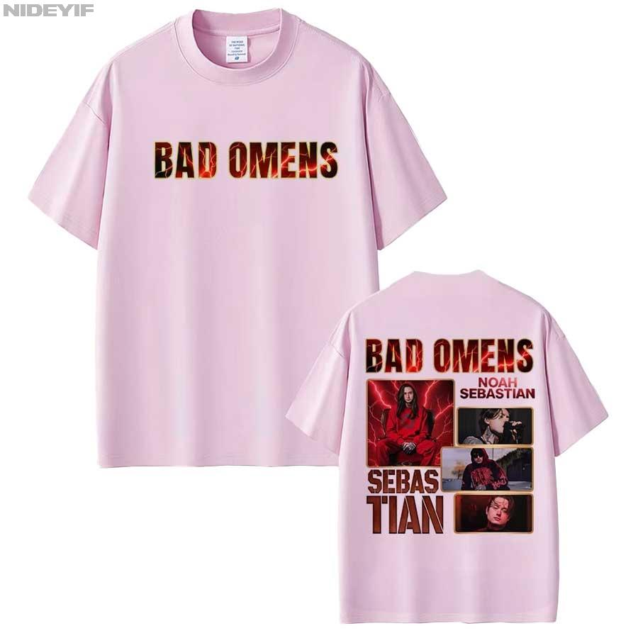 

Noah Sebastian Bad OUnisexs Tour 2026 T shirt for Unisex Women Hiphop Streetwear Oversized Tops 100 Cotton TShirt 03236 4XL