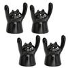 4Pcs Cartoon Photo Clip Cute Cat     Resin Stable Eye Catching Animal Note Holder for Wedding Party