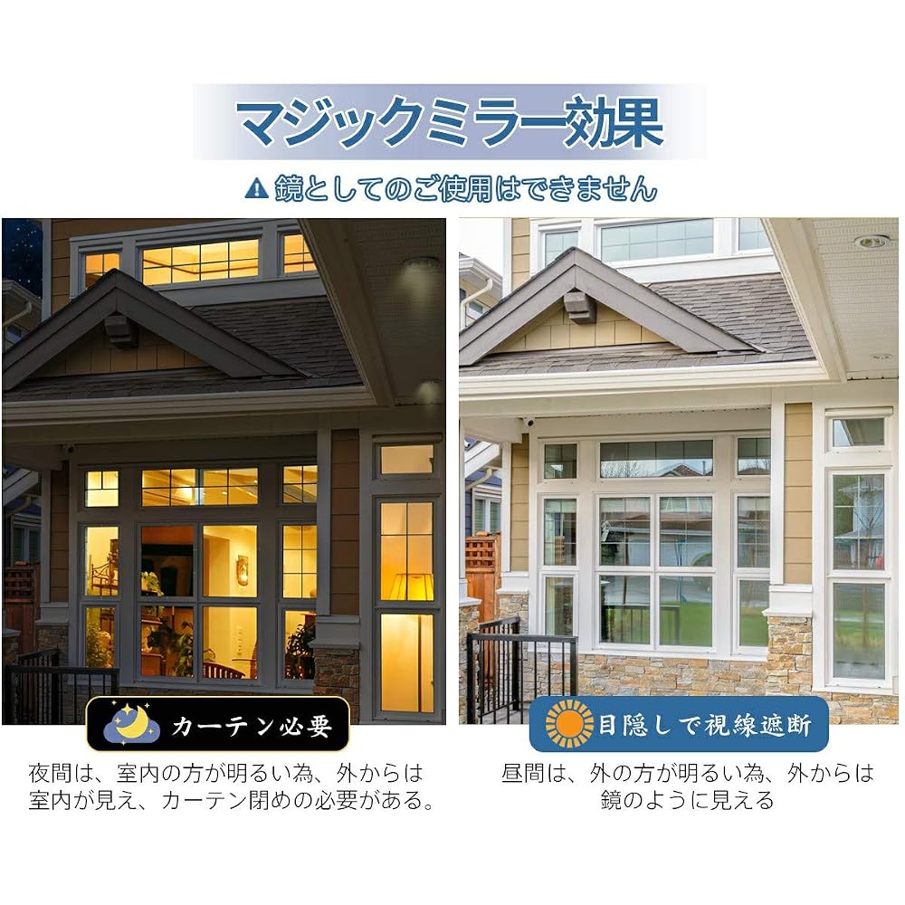 KTJ Window Film, Window Insulation and Heat Shielding Sheet, Privacy Film, Window Glass Film, Glass