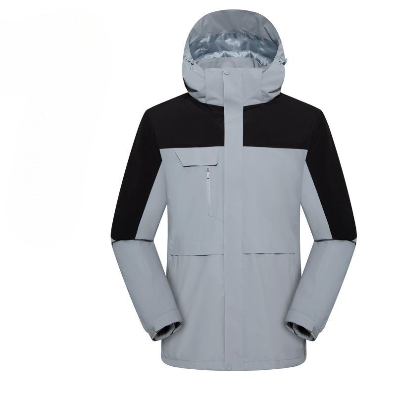 Outdoor Fleece Inner Liner Two-piece Set Plus Velvet Thickened Warm Jacket Men's Removable Three-in-one Couple's Suit