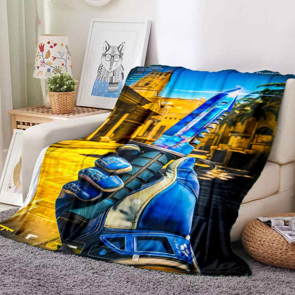 Csgo2 Blanket, High quality Comfortable for All Seasons, Home Decor, Warmth and Comfort