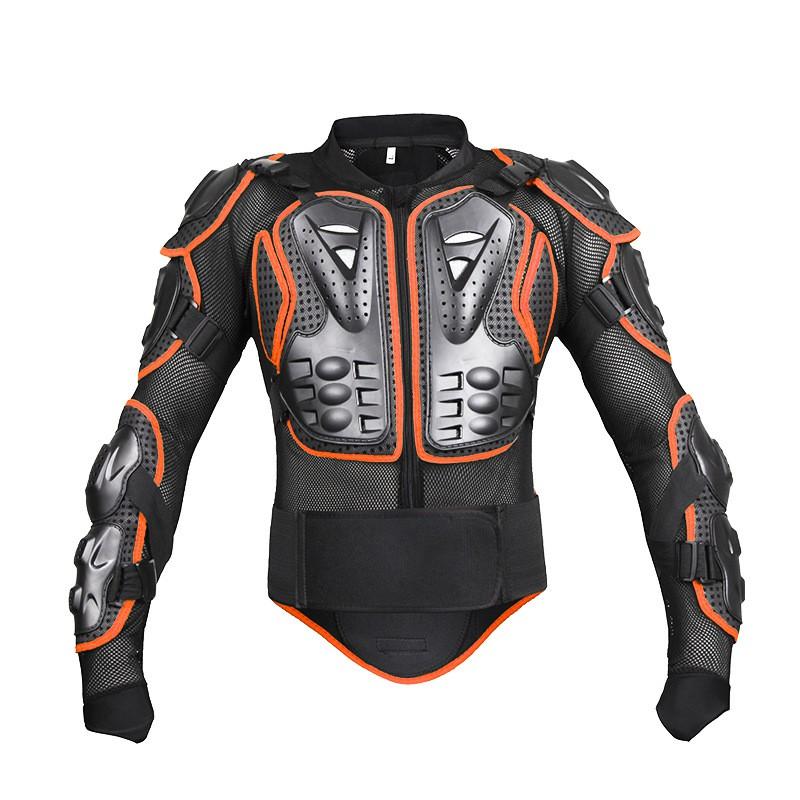 Motorcycle Protective Armor Jacket Knee Pads Set Street Riding Off-Road Rally Urban Commuting