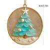 Decorazioni per l'Albero di Natale Decorazioni Pendenti Acriliche Bifacciali per Albero di Natale Casa Festa Etichette Regalo Decorazioni Festive per le Vacanze