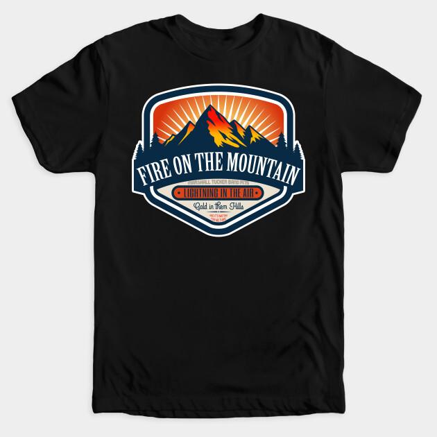 Fire on the Mountain T-shirt The Marshall Tucker Band Searchin  for a Rainbow XXL