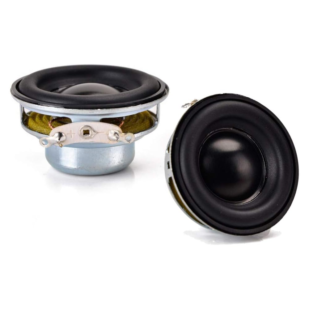 2pcs 40mm O Full Range 16 Core 4 Ohm 5W Speakers for Home Theater Electronic Component Storage