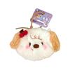 Creative Plush Cherry Coin Purse & Pendant - Animal Design, Earphone Storage, Backpack Decoration for Girls