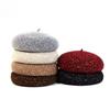 New 6 Colors Winter Beret Female Cap Autumn Winter Wool Hat For Women Top Quality Soft Warm Best Matched Fashion Boina Gift
