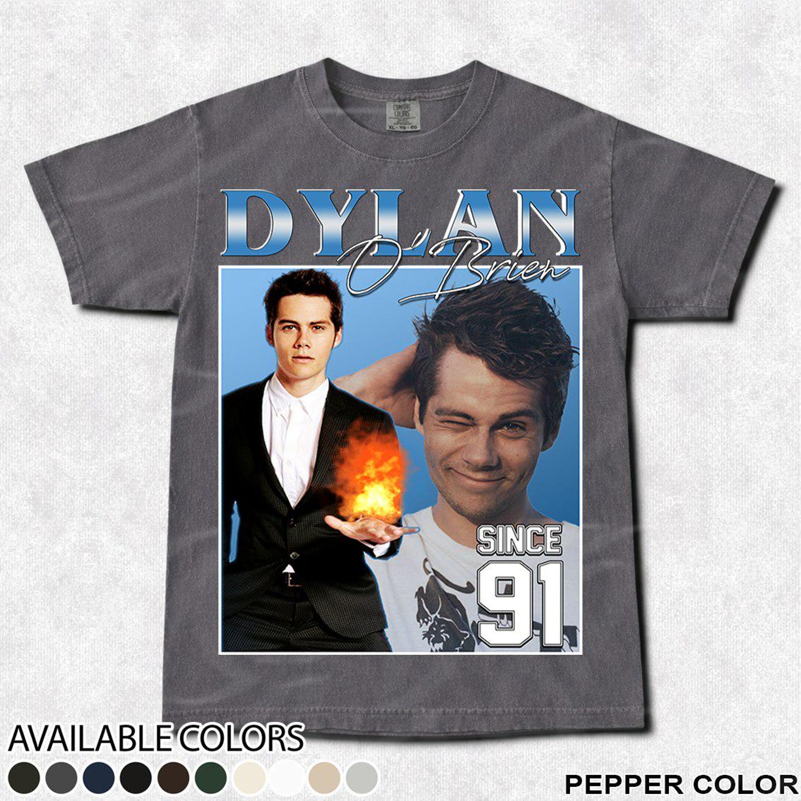 Dylan O Brien American Actor T-Shirt Unisex Heavy Cotton Tee FD 2XL