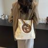2025 new niche design commuting beautiful fashion shoulder tote bag simple foreign style underarm letter tote bag