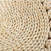 Round Woven Placemat 15 Inch Braided Straw Table Mat for Dining Table Farmhouse Home Decor