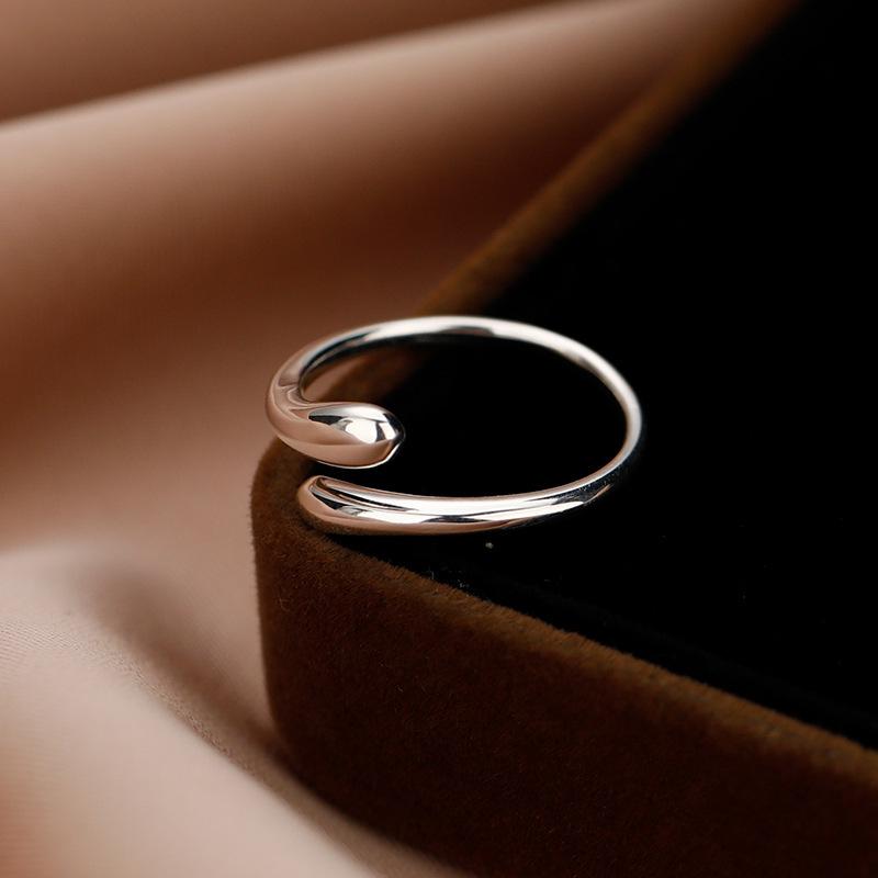 

Кольцо «Капля воды»: Минималистичный открытый дизайн для женщин
