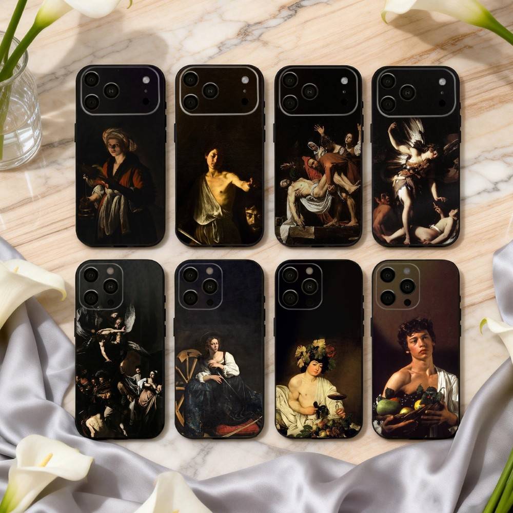 Art C-Caravaggio P-Paintings Phone Case Silicone Soft For IPhone 17pro 16 15 14 13 12 11 X XR Plus Pro Max Plus