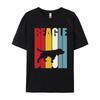 Beagle Crossing Tshirt Men Tops Clothes Cotton Fitted Tee Shirts Male Tshirt Guys Tshirt Fast Shipping