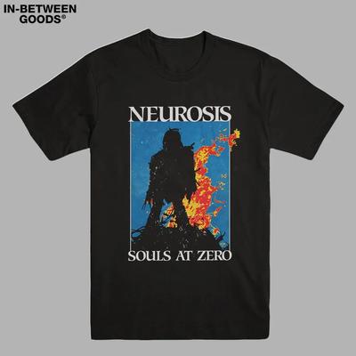 Unisex Short Sleeve Crew Neck Cotton T Shirt Neurosis