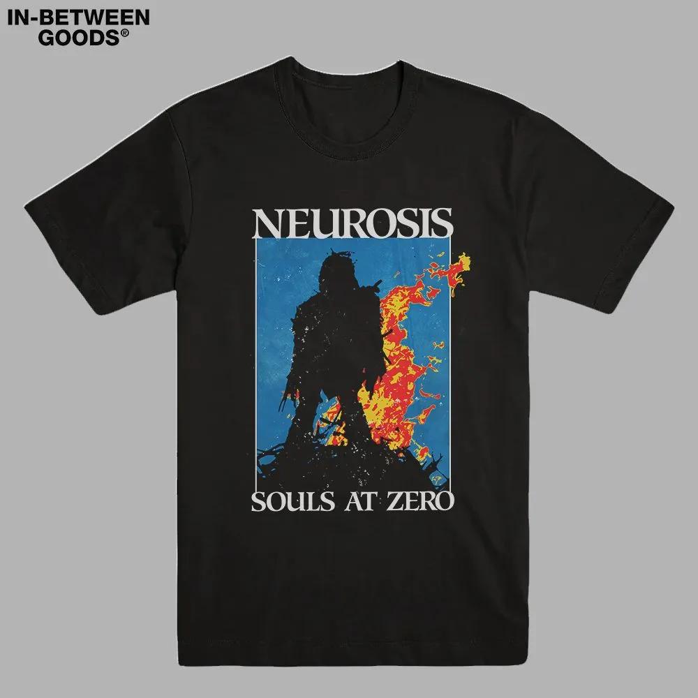 Unisex Short Sleeve Crew Neck Cotton T Shirt Neurosis XXL